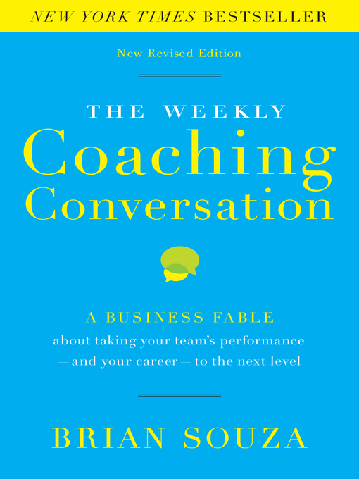 Title details for Weekly Coaching Conversation (New Edition) by Brian Souza - Available